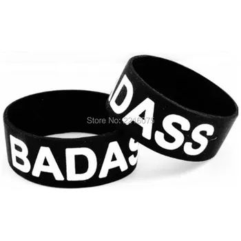 300pcs One Inch Badass Designer wristband silicone bracelets free shipping by DHL express
300pcs One Inch Badass Designer wristband silicone bracelets free shipping by DHL express