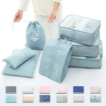 7pcs/Lot Polyester+Mesh Travel Sundries Classified Organizer Highend Unisex Suitcase Tidy Pouches Travel Accessories Bags
7pcs/Lot Polyester+Mesh Travel Sundries Classified Organizer Highend Unisex Suitcase Tidy Pouches Travel Accessories Bags