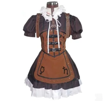 Alice Madness Returns Alice Steampunk Leather Maid Dress Cosplay Costume Halloween costume
Alice Madness Returns Alice Steampunk Leather Maid Dress Cosplay Costume Halloween costume