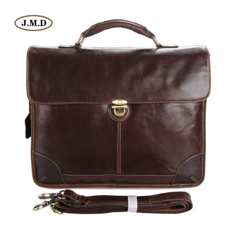 J.M.D Brand Genuine Cow Leather Chocolate Color Laptop Bag Simple Design Classic Briefcase Business Shoulder Bag Handbag 7091C
J.M.D Brand Genuine Cow Leather Chocolate Color Laptop Bag Simple Design Classic Briefcase Business Shoulder Bag Handbag 7091C