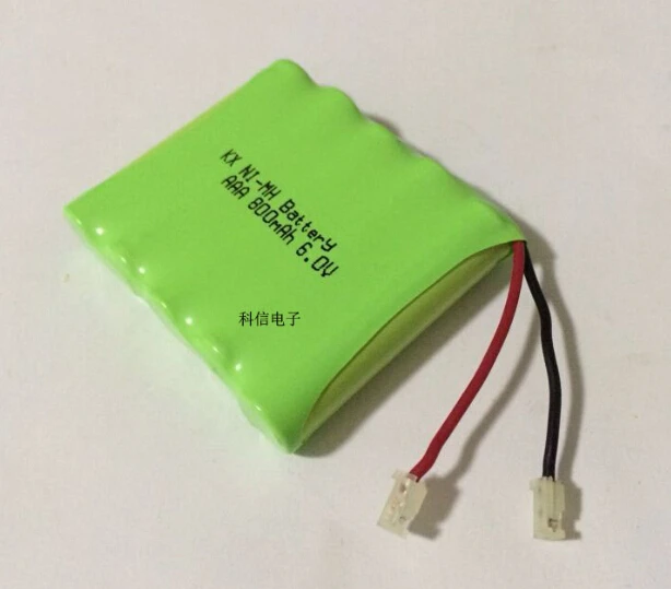MasterFire Original New 6V AAA 800mAh Ni-Mh Rechargeable Battery NiMh Batteries Pack With Plugs
MasterFire Original New 6V AAA 800mAh Ni-Mh Rechargeable Battery NiMh Batteries Pack With Plugs