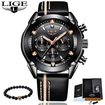 Mens Watches LIGE Top Brand Luxury Men's Military Sports Watch Men's Multi-Functional Waterproof Quartz Watch Relogio Masculino
Mens Watches LIGE Top Brand Luxury Men's Military Sports Watch Men's Multi-Functional Waterproof Quartz Watch Relogio Masculino
