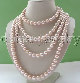 bjc 000342 Beautiful 80" 10-11mm light purple round freshwater pearl necklace (c0323)
bjc 000342 Beautiful 80" 10-11mm light purple round freshwater pearl necklace (c0323)