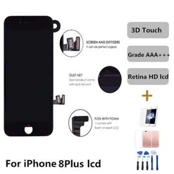 New AAA Full Set LCD Screen For iPhone 8 Plus LCD Screen Display 3D Touch Digitizer 8Plus Screen Complete Assembly Replacement
New AAA Full Set LCD Screen For iPhone 8 Plus LCD Screen Display 3D Touch Digitizer 8Plus Screen Complete Assembly Replacement