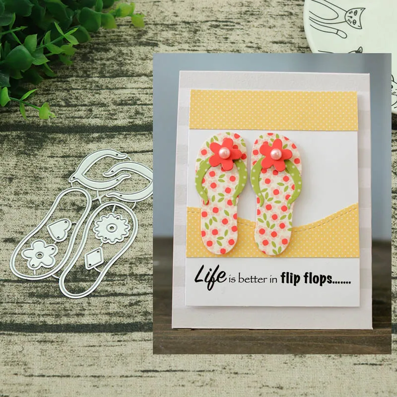 Sandals Metal cutting dies frame craft cutting die embossing stencil for handmade Paper card making scrapbooking
Sandals Metal cutting dies frame craft cutting die embossing stencil for handmade Paper card making scrapbooking