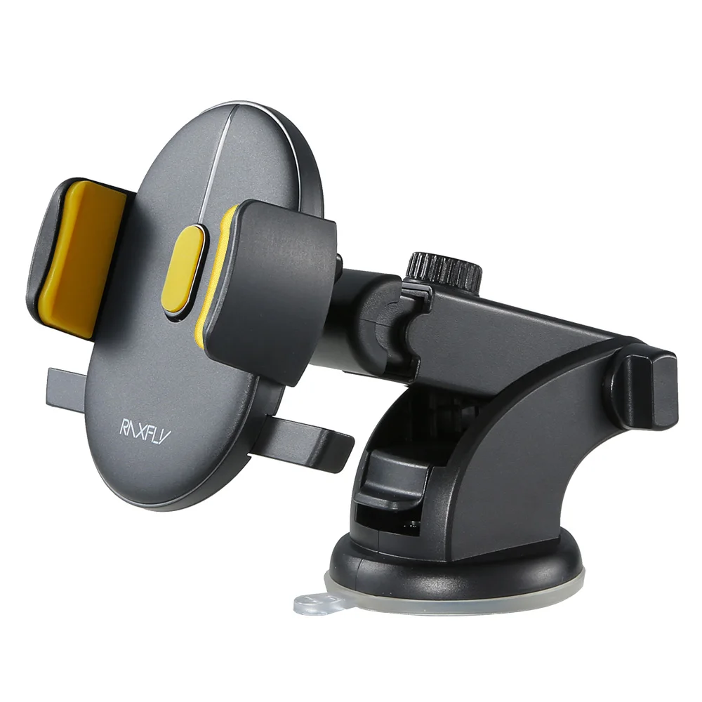 RAXFLY Sucker Car Phone Holder For iPhone X 8 7 Plus Universal Adjustable Holders For Samsung S9 GPS Windshield Stand Support RAXFLY Sucker Car Phone Holder For iPhone X 8 7 Plus Universal Adjustable Holders For Samsung S9 GPS Windshield Stand Support