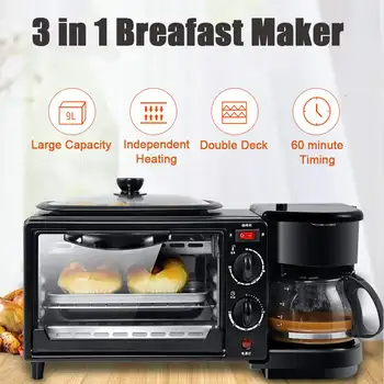 3 In 1 Electric Breakfast Machine Multifunction Coffee maker frying pan mini oven household bread pizza oven frying pan
3 In 1 Electric Breakfast Machine Multifunction Coffee maker frying pan mini oven household bread pizza oven frying pan