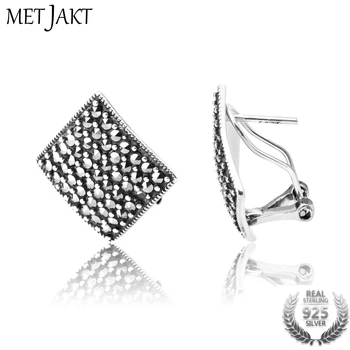 MetJakt 925 Sterling Silver Vintage Earring with 3A Cubic Zirconia for Women's Zircon Earrings
MetJakt 925 Sterling Silver Vintage Earring with 3A Cubic Zirconia for Women's Zircon Earrings