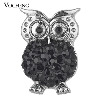 10PCS/Lot Vocheng Snap Charms Interchangeable Jewelry Accessory Cute Owl Crystal Button Vn-408*10
10PCS/Lot Vocheng Snap Charms Interchangeable Jewelry Accessory Cute Owl Crystal Button Vn-408*10