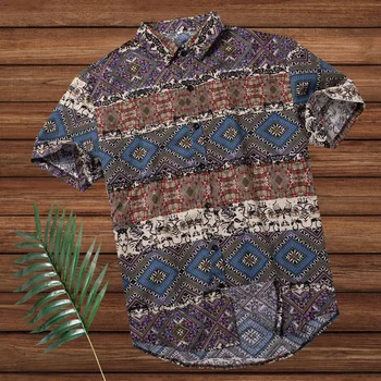 2019 summer new brand Hawaii style men's beach shirt large size loose fashion casual cotton short-sleeved shirt 3XL 4XL 5XL 6XL
2019 summer new brand Hawaii style men's beach shirt large size loose fashion casual cotton short-sleeved shirt 3XL 4XL 5XL 6XL