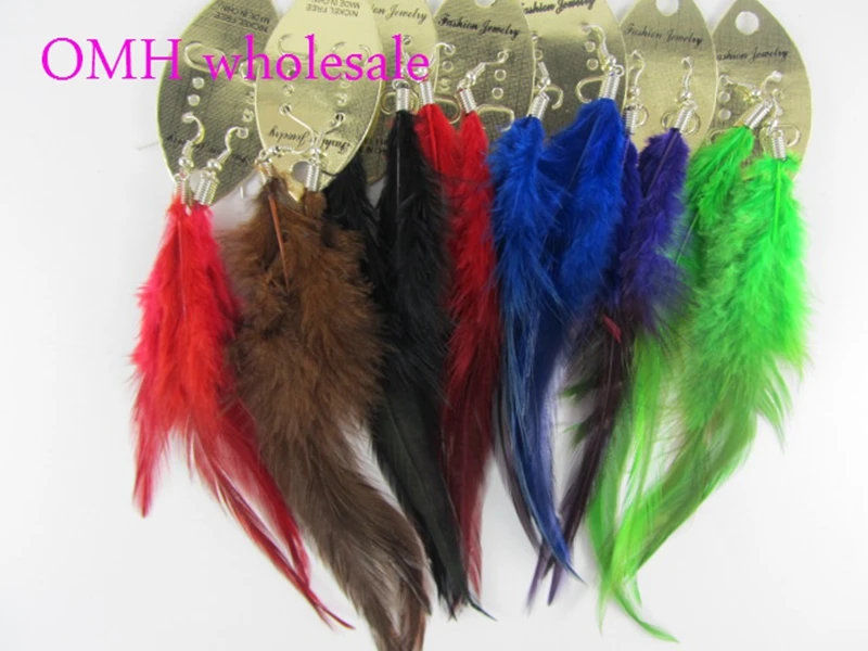 OMH wholesale 2015 NEW fashion leisure jewelry accessories for Women's candy color birds feather dangle earrings 2.6g PJ381
OMH wholesale 2015 NEW fashion leisure jewelry accessories for Women's candy color birds feather dangle earrings 2.6g PJ381