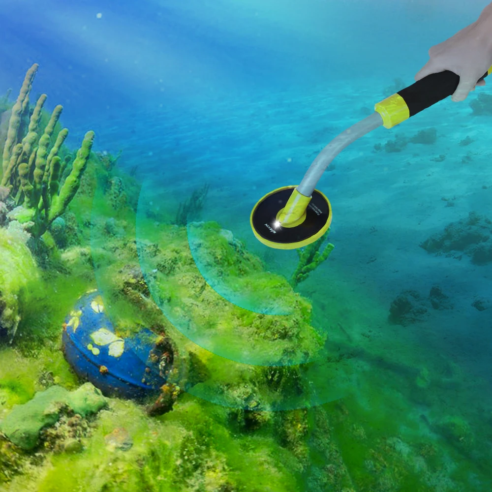 98ft Waterproof Metal Detector Pulse Induction Pinpointer Treasure Gold Hunting Unearthing Tool LED Light & Vibration +Holster
98ft Waterproof Metal Detector Pulse Induction Pinpointer Treasure Gold Hunting Unearthing Tool LED Light & Vibration +Holster