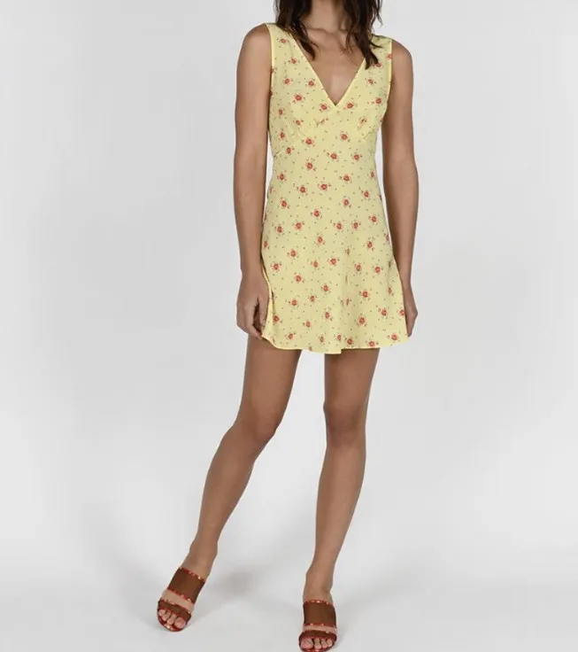 Floral Print Tank Deep V-Neck Women Dress Casual Slim Sleeveless Mini Dress New Summer Dress
Floral Print Tank Deep V-Neck Women Dress Casual Slim Sleeveless Mini Dress New Summer Dress