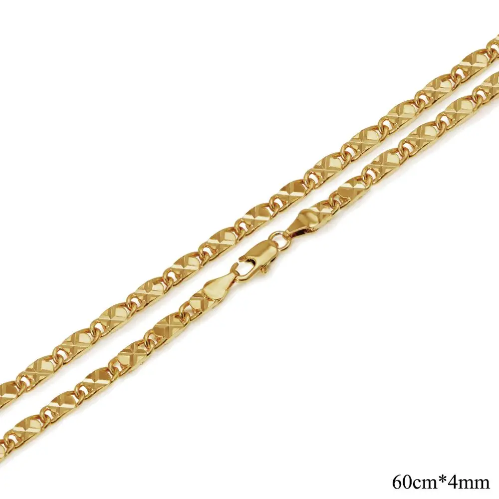 MxGxFam ( 60 cm x 4 mm ) 24inch Pure Gold Color Chain Necklaces For Men 2019 Fashion Jewelry Lead and Nickel Free
MxGxFam ( 60 cm x 4 mm ) 24inch Pure Gold Color Chain Necklaces For Men 2019 Fashion Jewelry Lead and Nickel Free