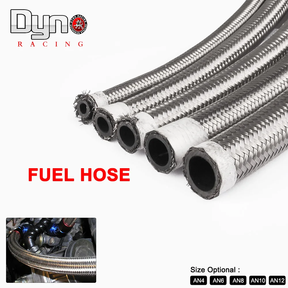 1M AN4-AN12 Stainless Steel Universal Oil Hose End Fuel Hose Double Braided Fuel Line Turbo Oil Cooler Hose 1500 PSI HF046
1M AN4-AN12 Stainless Steel Universal Oil Hose End Fuel Hose Double Braided Fuel Line Turbo Oil Cooler Hose 1500 PSI HF046