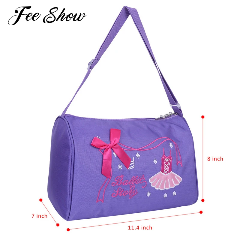 Feeshow Ballerina Ballet Bag Girls Dance Bag Adorable Ballet Dancer Shoulder Bag Duffel Ballet Bags for Girls Ballet Performance
Feeshow Ballerina Ballet Bag Girls Dance Bag Adorable Ballet Dancer Shoulder Bag Duffel Ballet Bags for Girls Ballet Performance