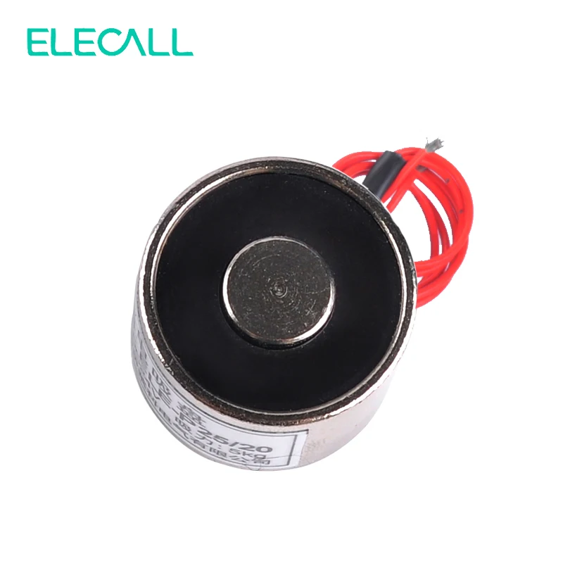 12V DC Holding Electric Magnet Lifting 5KG Solenoid Electromagnet ELE-P25/20
12V DC Holding Electric Magnet Lifting 5KG Solenoid Electromagnet ELE-P25/20
