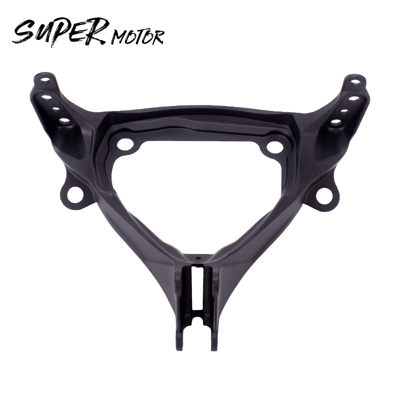Motorcycle Accessories Upper Front Headlight Headlamp Bracket Fairing Stay For SUZUKI GSXR1000 2009 2010 K9 09-10
Motorcycle Accessories Upper Front Headlight Headlamp Bracket Fairing Stay For SUZUKI GSXR1000 2009 2010 K9 09-10