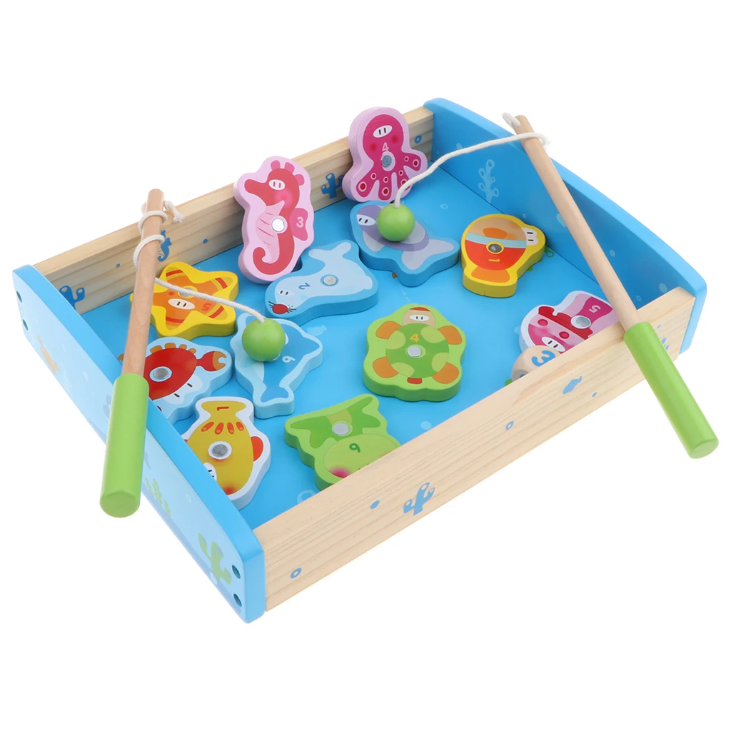 Baby Developmental 15pcs Wooden Magnetic Numbers Fishing Game Toy, Fine Motor Skills, Early Learning, Birthday Gifts
Baby Developmental 15pcs Wooden Magnetic Numbers Fishing Game Toy, Fine Motor Skills, Early Learning, Birthday Gifts