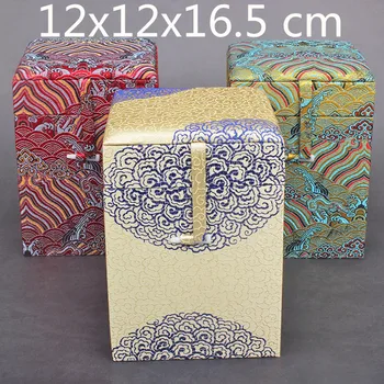 Cotton Filled Square Silk Brocade Wooden Jewelry Storage Box Collection Decoration Gift Packaging Case
Cotton Filled Square Silk Brocade Wooden Jewelry Storage Box Collection Decoration Gift Packaging Case