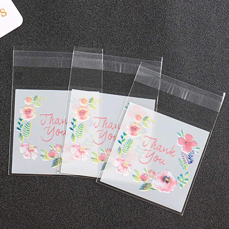 100pcs Flower Pattern "Thank you" Self-Adhesive Cookie Candy Bags Wedding Gift Bag Pouches Biscuit Baking Packaging Bag
100pcs Flower Pattern "Thank you" Self-Adhesive Cookie Candy Bags Wedding Gift Bag Pouches Biscuit Baking Packaging Bag