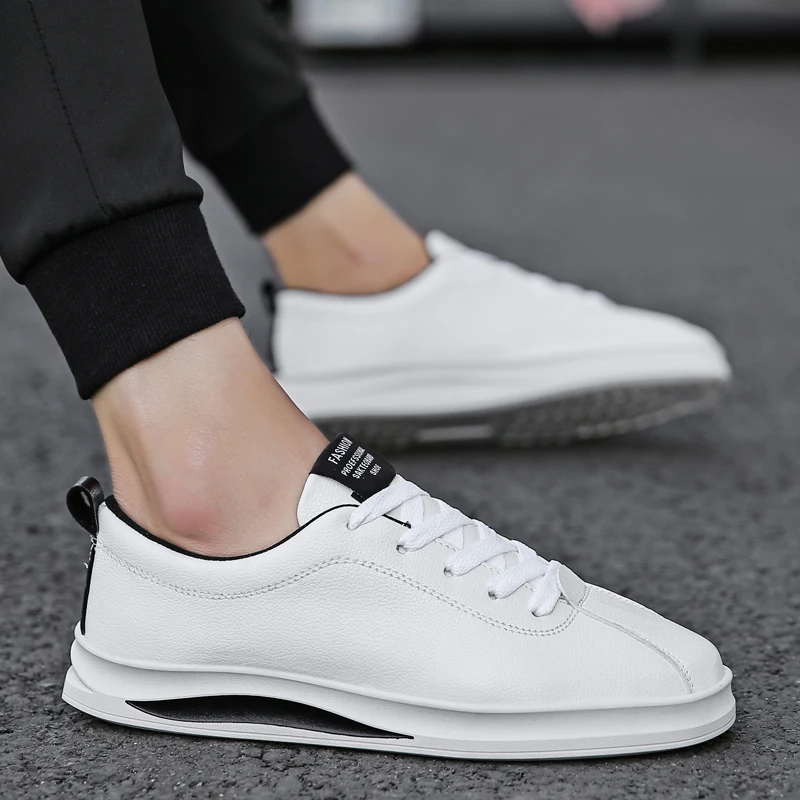 Hot Sale Men Black White Shoes Fashion Spring Summer Casual Men Shoes Lace-up Breathable Men Casual Shoes 5
Hot Sale Men Black White Shoes Fashion Spring Summer Casual Men Shoes Lace-up Breathable Men Casual Shoes 5