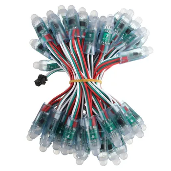 100pcs/lot LED Module lights DC 5V 12mm WS2811 IC IP68 Waterproof RGB Digital LED pixel modul for Billboard electronic Screen
100pcs/lot LED Module lights DC 5V 12mm WS2811 IC IP68 Waterproof RGB Digital LED pixel modul for Billboard electronic Screen