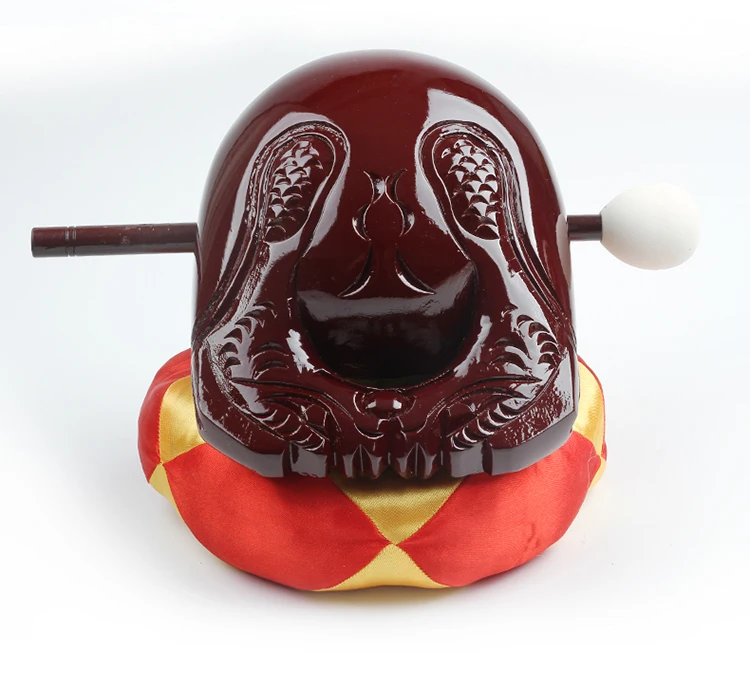 Buddhist supplies Taiwan solid wood camphor wood wooden fish dark brown red brown mats and sticks a set of
Buddhist supplies Taiwan solid wood camphor wood wooden fish dark brown red brown mats and sticks a set of