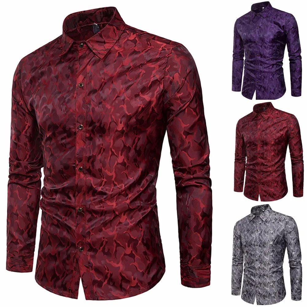 Popular 2019 Mens Shirt Slim Fit Stripe Long Sleeve Clothes Casual Button Cotton Shirts Formal Red Purple Gray Top Blouse F1
Popular 2019 Mens Shirt Slim Fit Stripe Long Sleeve Clothes Casual Button Cotton Shirts Formal Red Purple Gray Top Blouse F1