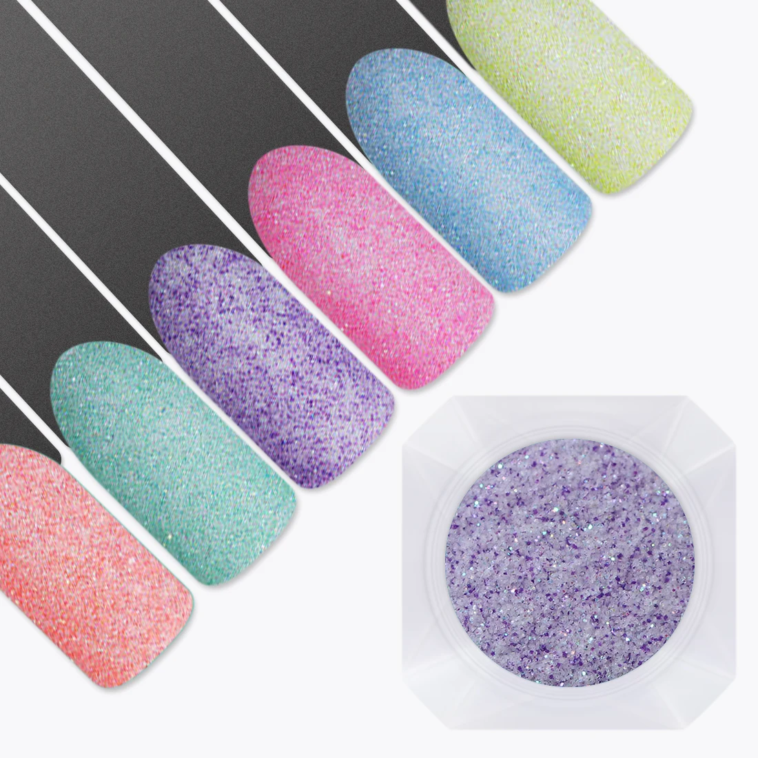 Ultrafine 6 Boxes Pastel Sugar Nail Glitter Set Colorful Sandy Mixed Dust Candy Powder Manicure Nail Art Decorations Sweets Kit
Ultrafine 6 Boxes Pastel Sugar Nail Glitter Set Colorful Sandy Mixed Dust Candy Powder Manicure Nail Art Decorations Sweets Kit