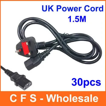 30pcs UK Power Cable / EU Power Cord / three Wire Cable / Wire Cord / three wire Power Cord 3 Pin 3-Pin 1.5M Free shipping
30pcs UK Power Cable / EU Power Cord / three Wire Cable / Wire Cord / three wire Power Cord 3 Pin 3-Pin 1.5M Free shipping