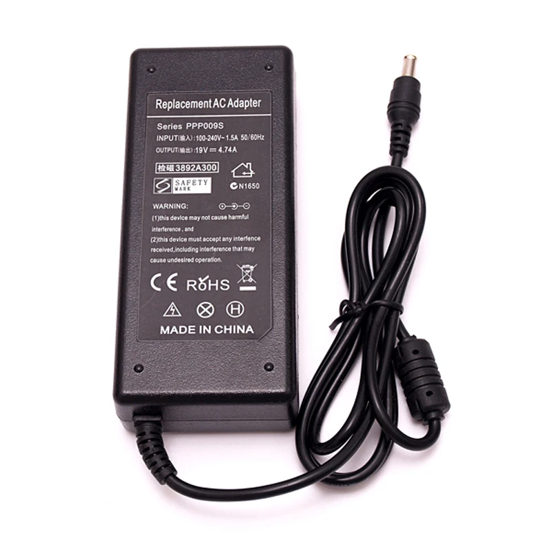 19V 4.74A 5.5*3.0mm AC Laptop Adapter Charger For Notebook Samsung R428 R410 R65 R520 R522 R530 R580 R560 R518 R429 R439 R453
19V 4.74A 5.5*3.0mm AC Laptop Adapter Charger For Notebook Samsung R428 R410 R65 R520 R522 R530 R580 R560 R518 R429 R439 R453