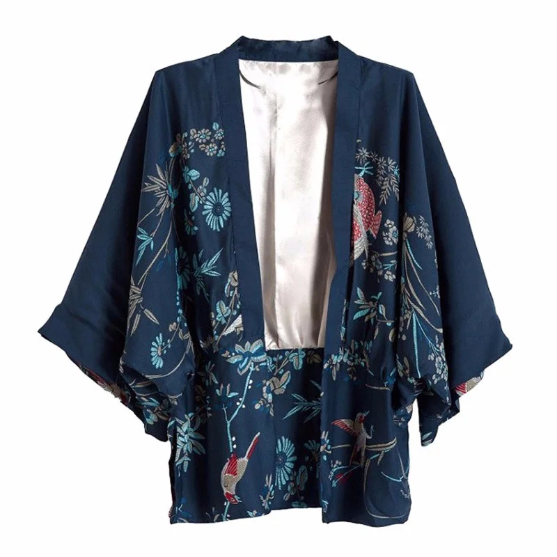 Harajuku Women Japanese Kimono Phoenix Printed 2019 Summer Vintage Bat Sleeve Loose Cardigan Sun Protection Blouse
Harajuku Women Japanese Kimono Phoenix Printed 2019 Summer Vintage Bat Sleeve Loose Cardigan Sun Protection Blouse