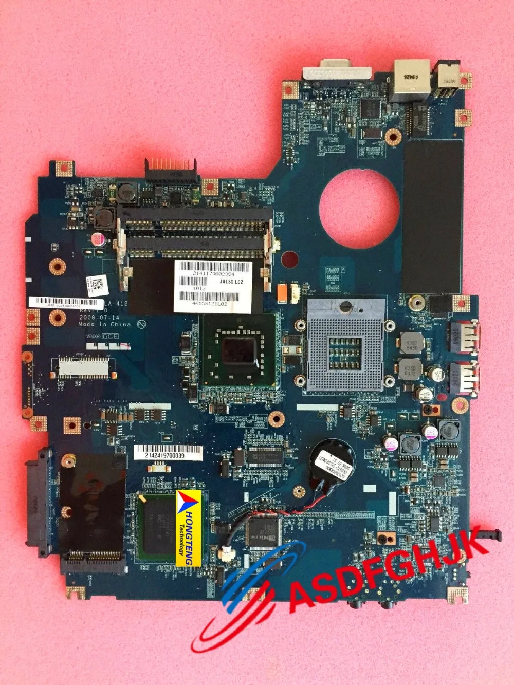 Оригинал для Dell Vostro 1510 системная материнская плата для ноутбука 0U778K U778K CN-0U778K 100% TESED OK
Оригинал для Dell Vostro 1510 системная материнская плата для ноутбука 0U778K U778K CN-0U778K 100% TESED OK