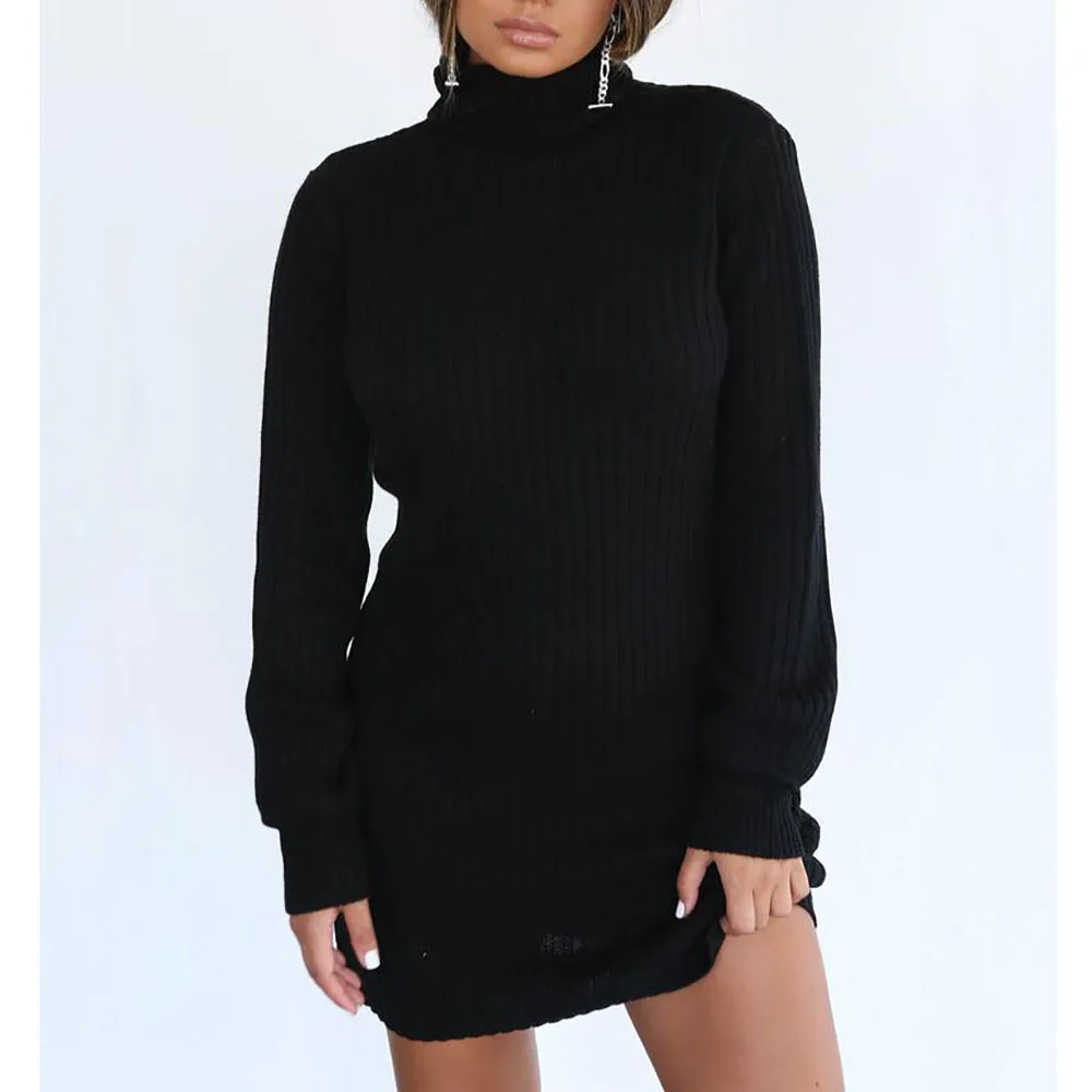 Autumn Winter Women Long Knitted Sweaters Casual Solid Jumper Turtleneck Sweaters Dress Womens Long Pullover Sweater Plus Size
Autumn Winter Women Long Knitted Sweaters Casual Solid Jumper Turtleneck Sweaters Dress Womens Long Pullover Sweater Plus Size