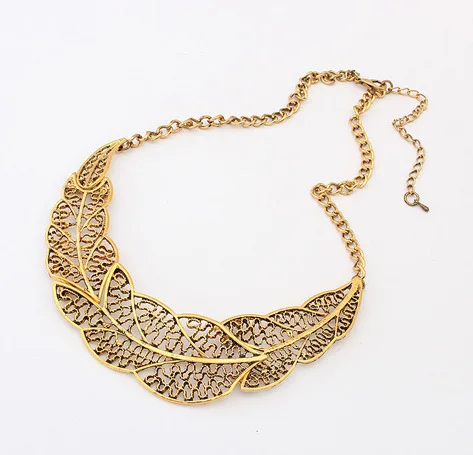 Ahmed Jewelry Fashion Vintage Leaf Pednats Statement Necklace For Woman 2015 New collar necklaces & pendants Sale N083
Ahmed Jewelry Fashion Vintage Leaf Pednats Statement Necklace For Woman 2015 New collar necklaces & pendants Sale N083