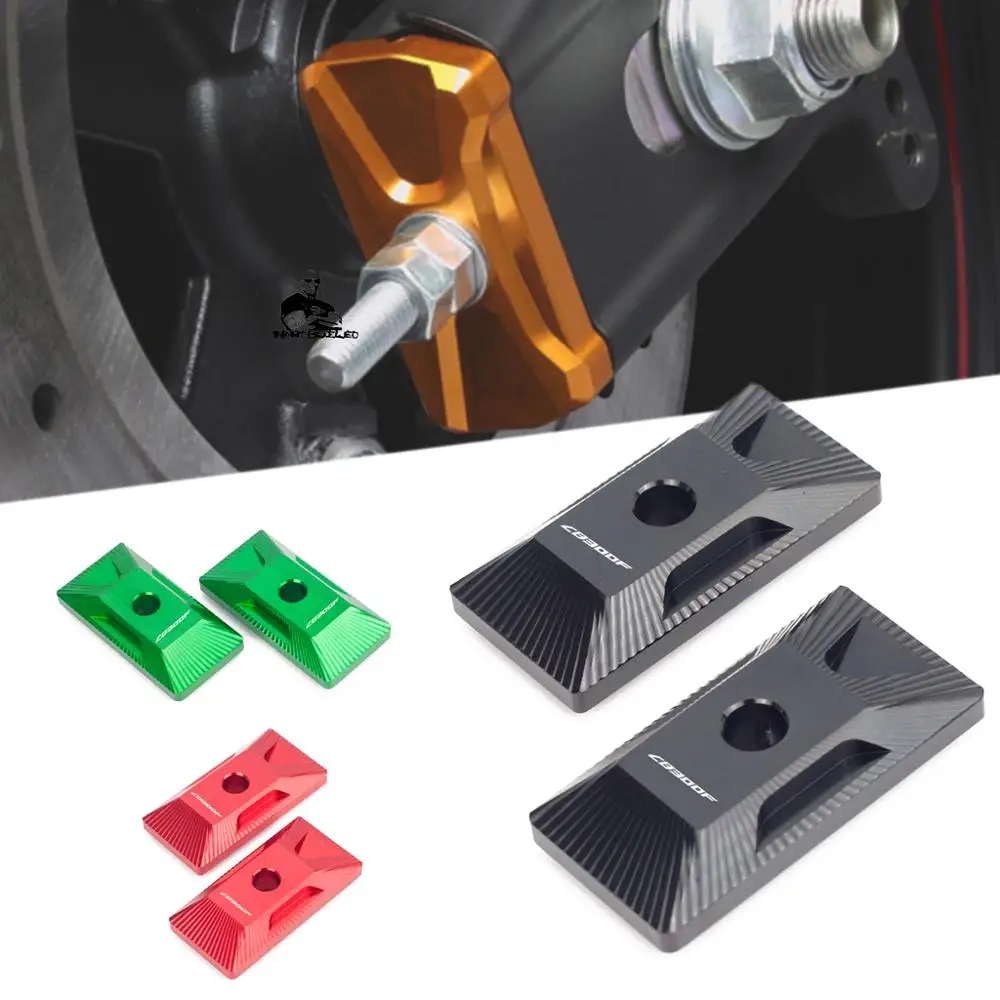 For Honda CB300F CB 300F CB300 F CB 300 F 2014 2015 2016 2017 2018 Accessorie Motorcycle Rear Axle Spindle Chain Adjuster Blocks
For Honda CB300F CB 300F CB300 F CB 300 F 2014 2015 2016 2017 2018 Accessorie Motorcycle Rear Axle Spindle Chain Adjuster Blocks