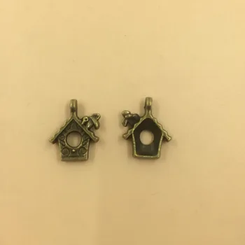 Charm Pendant Bird House Bronze Vintage Fashion Beauty Pendants 15x12mm 30pcs per lot (T549) 2015 New Free Shipping
Charm Pendant Bird House Bronze Vintage Fashion Beauty Pendants 15x12mm 30pcs per lot (T549) 2015 New Free Shipping