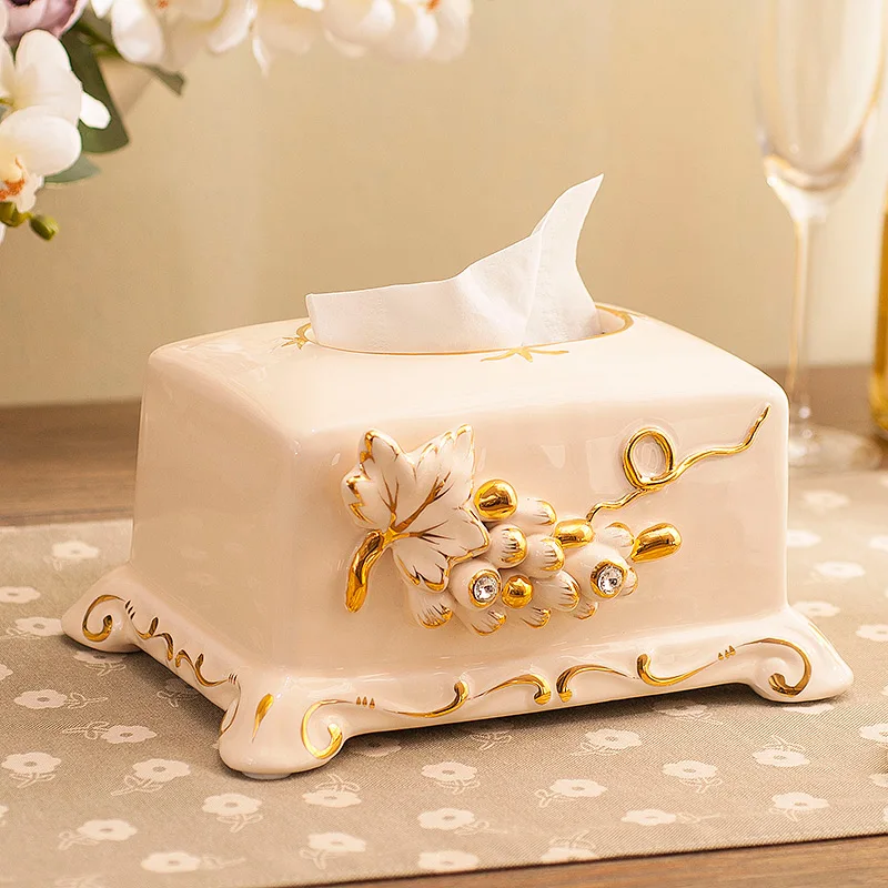 tissue box napkin holder tissue holder Creative European Style Fashion Retro Pastoral Lovely Simple Ceramic Grape Towel Boxes
tissue box napkin holder tissue holder Creative European Style Fashion Retro Pastoral Lovely Simple Ceramic Grape Towel Boxes