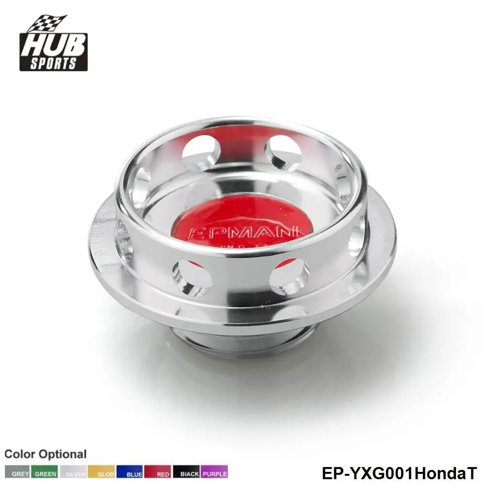Hubsports - Power Oil Fuel Filter Racing Engine Tank Cap Cover For Honda Acura Integra HU-YXG001HondaT