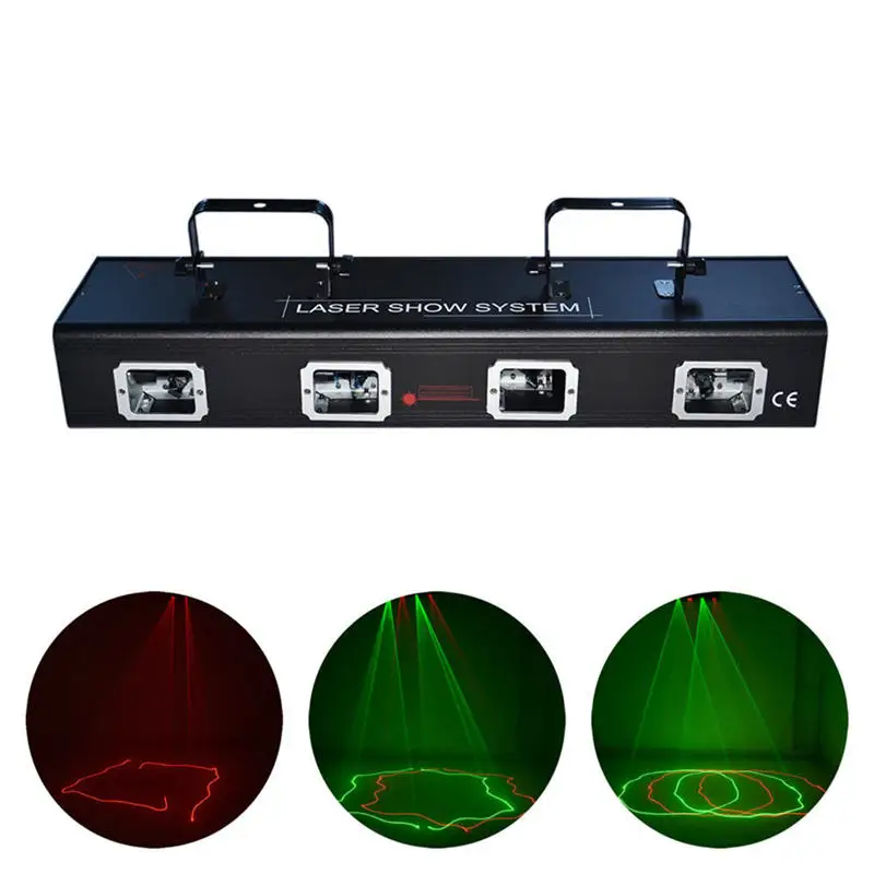 AUCD 4 Lens Red Green Laser 7CH DMX DPSS Scanner Equipment Stage Lighting Projector DJ Party Disco Show System Light DJ-505RGRG
AUCD 4 Lens Red Green Laser 7CH DMX DPSS Scanner Equipment Stage Lighting Projector DJ Party Disco Show System Light DJ-505RGRG