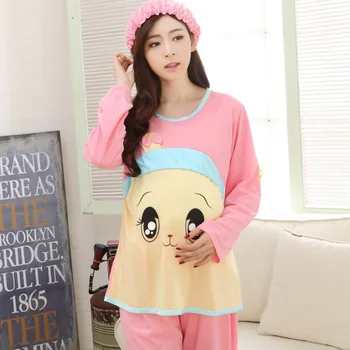 Long Sleeved Summer Maternity Sleepwear Home Furnishing Clothes Feeding Clothing Confinement Suit
Long Sleeved Summer Maternity Sleepwear Home Furnishing Clothes Feeding Clothing Confinement Suit