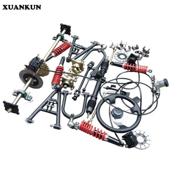 XUANKUN Four Rounds Of Beach Car Karting Modified Parts Motorcycle Rear Axle Assembly Rocker Drag Three Disc Brakes
XUANKUN Four Rounds Of Beach Car Karting Modified Parts Motorcycle Rear Axle Assembly Rocker Drag Three Disc Brakes