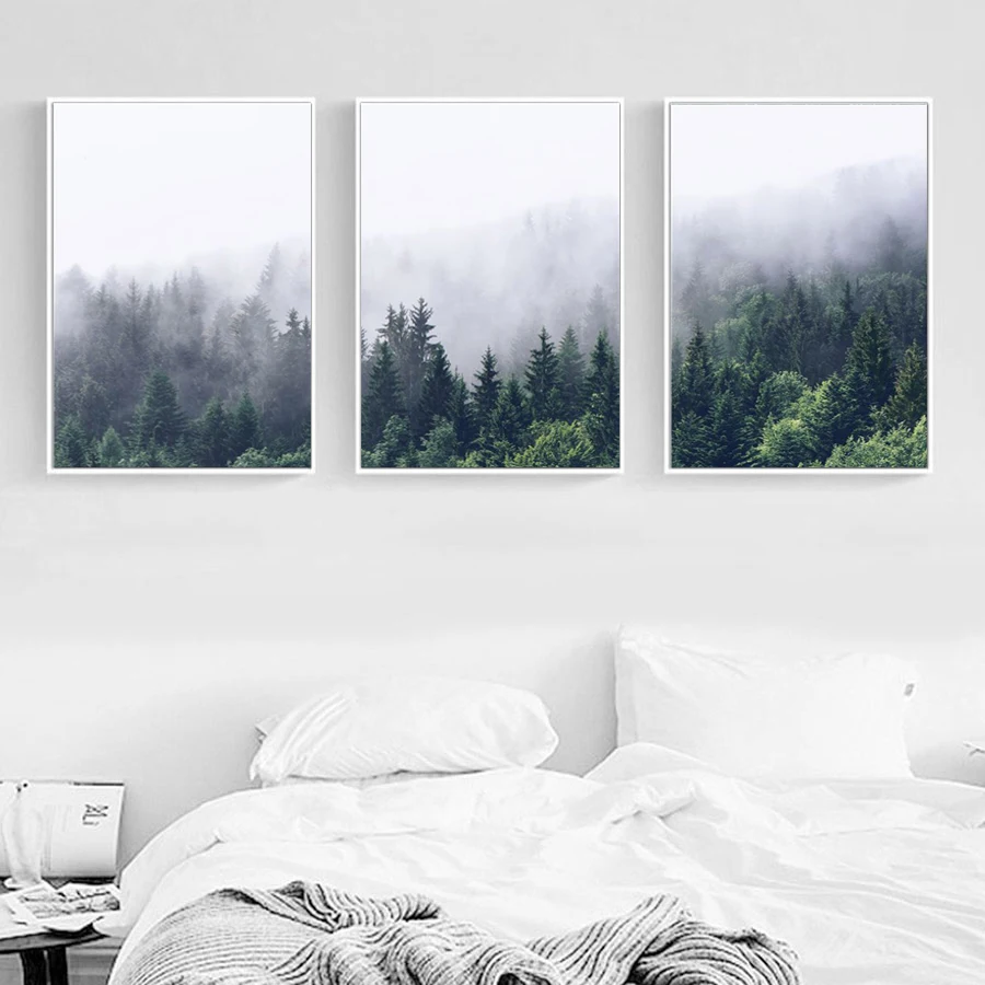 HD Nordic Forest Landscape Wall Art Decoration Canvas Poster Print Canvas Painting Decor Picture for Living Room No Frame
HD Nordic Forest Landscape Wall Art Decoration Canvas Poster Print Canvas Painting Decor Picture for Living Room No Frame