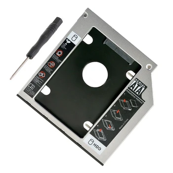9.5mm SATA 2nd SSD HDD Caddy for Dell Latitude E4300 E4310 E6530 UJ8B2 GU60N For Inspiron 14z-1518 Hard Disk Drive Caddy
9.5mm SATA 2nd SSD HDD Caddy for Dell Latitude E4300 E4310 E6530 UJ8B2 GU60N For Inspiron 14z-1518 Hard Disk Drive Caddy