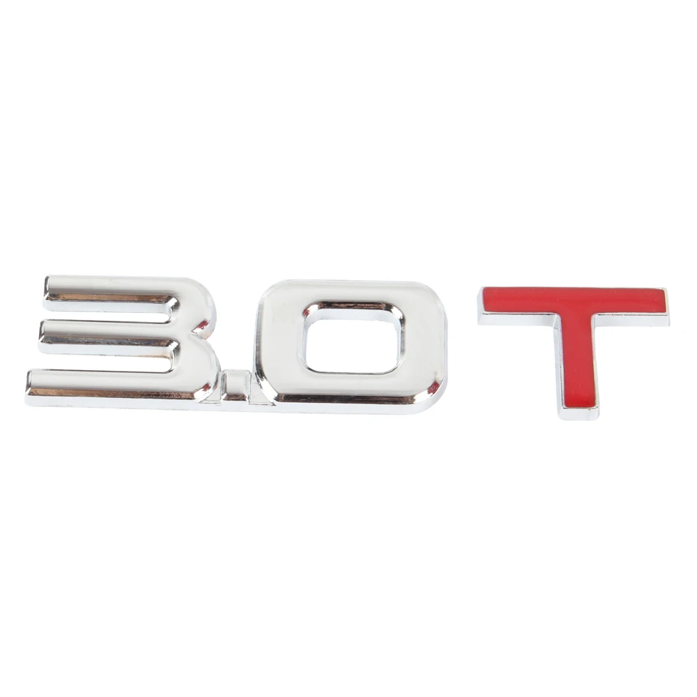 3.0T Letter Number Car Sticker Turbo Chrome Metal Rear Trunk Emblem Logo Badge Auto Stickers
3.0T Letter Number Car Sticker Turbo Chrome Metal Rear Trunk Emblem Logo Badge Auto Stickers