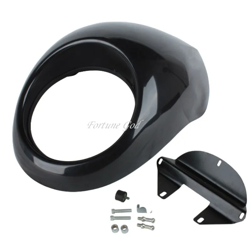Painting Black Headlight Fairing Mask Visor Cover For FX XL Harley Davidson Dyna Sportster 883 1200 XL
Painting Black Headlight Fairing Mask Visor Cover For FX XL Harley Davidson Dyna Sportster 883 1200 XL