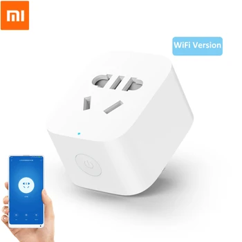 

Original XIAOMI MIJIA Smart WiFi Socket Plug WiFi Version Accept EU AU Plug Adapter Remote Control by Xiaomi Mijia APP