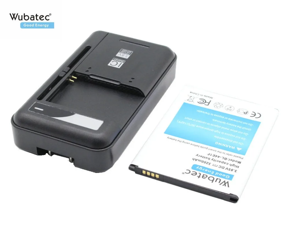 Wubatec 1x 3200mAh BL-44E1F Battery + Universal Charger For LG V20 Stylo 3 H990 F800 VS995 US996 LS995 LS997 H990DS H910 H918
Wubatec 1x 3200mAh BL-44E1F Battery + Universal Charger For LG V20 Stylo 3 H990 F800 VS995 US996 LS995 LS997 H990DS H910 H918
