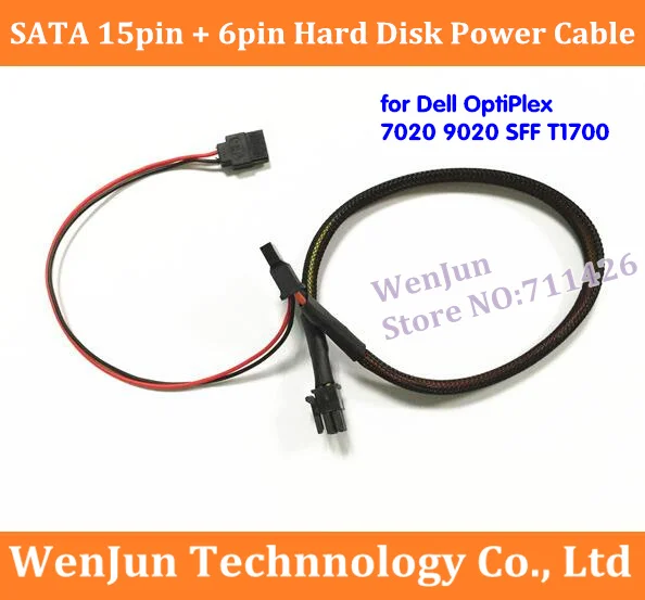 Free Shipping SATA 15pin + 6pin Hard disk power cable fro DELL OptiPlex 7020 9020 SFF T1700 CD-ROM
Free Shipping SATA 15pin + 6pin Hard disk power cable fro DELL OptiPlex 7020 9020 SFF T1700 CD-ROM